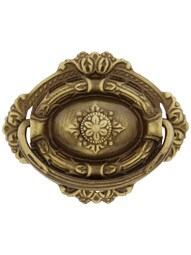 Victorian Style Single Post Pull - 2 3/4" Width